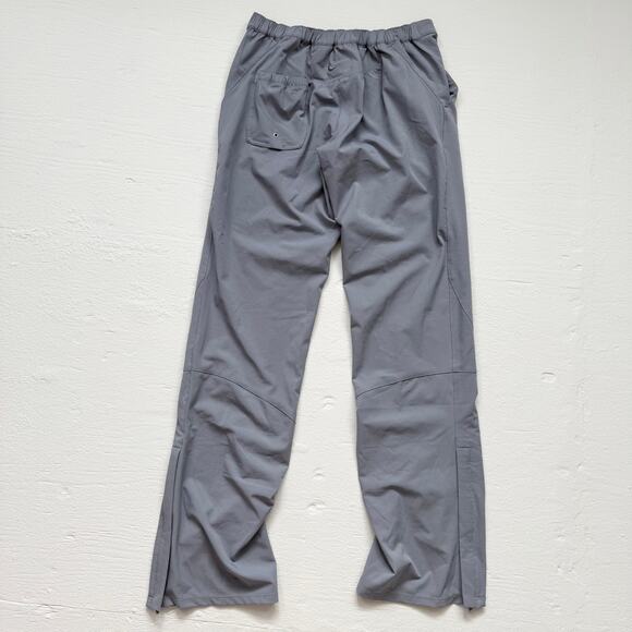 Nike FitDry Gray Periwinkle Zip Hem Stretch Pants, Size Small - Picture 7 of 8